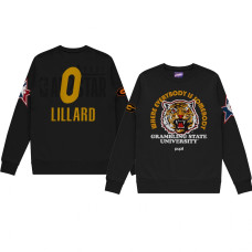 Damian Lillard Grambling University Pupil Pullover Sweater 2021 NBA All-Star Game x HBCU Collection Black