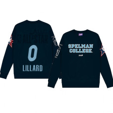Damian Lillard Spelman College Pupil Pullover Sweater 2021 NBA All-Star Game x HBCU Collection Gray
