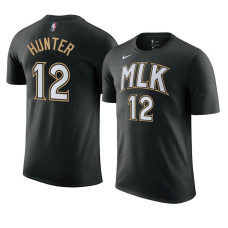 Atlanta Hawks De'andre Hunter 2021 MLK Day City Edition T-Shirt Black