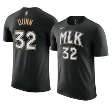 Atlanta Hawks Kris Dunn 2021 MLK Day City Edition T-Shirt Black