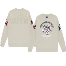 Morehouse College Pupil 2021 NBA All-Star Game x HBCU Collection Pullover Sweater Cream