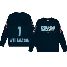 Zion Williamson Spelman College Pupil Pullover Sweater 2021 NBA All-Star Game x HBCU Collection Gray