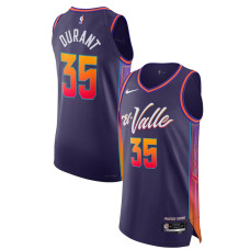 Men's Phoenix Suns Kevin Durant Purple Authentic 2023/24 City Edition Nike Jersey