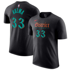 Men's Washington Wizards Kyle Kuzma Black 2023/24 City Edition Nike T-Shirt