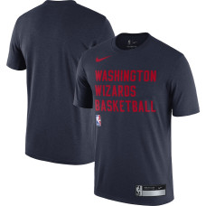 Men's Washington Wizards Navy 2023/24 Sideline Legend Performance Practice Nike T-Shirt