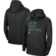 Men's Boston Celtics Black 2023/24 Performance Spotlight On-Court Practice Nike Pullover Hoodie