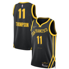Women's Golden State Warriors Klay Thompson Black Swingman 2023/24 City Edition Nike Jersey