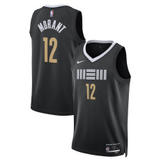 Women's Memphis Grizzlies Ja Morant Black Swingman 2023/24 City Edition Nike Jersey