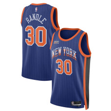 Women's New York Knicks Julius Randle Blue Swingman 2023/24 City Edition Nike Jersey