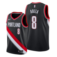 Trevor Ariza Portland Trail Blazers #8 2020 Icon Black Jersey