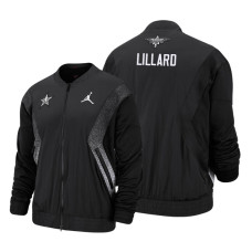 Damian Lillard 2019 All-Star Game Varsity Satin Full-Zip Black #0 Jacket