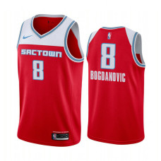 Bogdan Bogdanovic Sacramento Kings #8 Red 2019-20 City Jersey