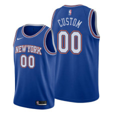 Custom New York Knicks #00 2019-20 Statement Jersey