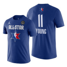Atlanta Hawks Trae Young 2020 NBA All-Star Game Eastern Conference Blue T-Shirt