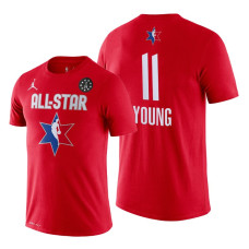 Atlanta Hawks Trae Young 2020 NBA All-Star Game Eastern Conference Red T-Shirt