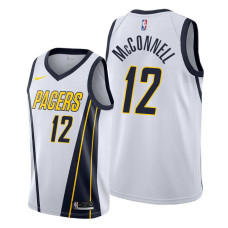 T.J. McConnell Indiana Pacers #12 2019-20 Earned Jersey