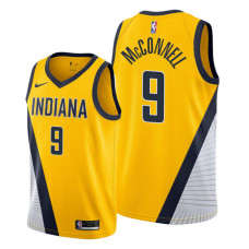 T.J. McConnell Indiana Pacers #9 2019-20 Statement Edition Jersey