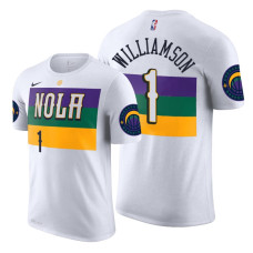 2019 Draft City T-Shirt of New Orleans Pelicans Zion Williamson