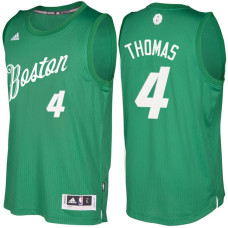 NBA Boston Celtics #4 Isaiah Thomas Green 2016-17 Christmas Day Jersey