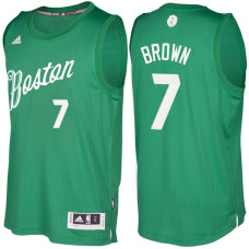 NBA Boston Celtics #7 Jaylen Brown Green 2016-17 Christmas Day Jersey