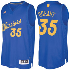 NBA Golden State Warriors #35 Kevin Durant Royal 2016-17 Christmas Day Jersey