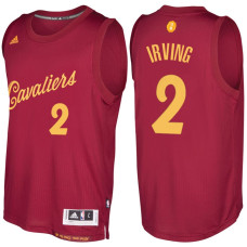 NBA Cleveland Cavaliers #2 Kyrie Irving Burgundy 2016-17 Christmas Day Jersey