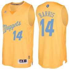 NBA Denver Nuggets #14 Gary Harris Gold 2016-17 Christmas Day Jersey
