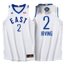 NBA 2016 Toronto All Star Eastern Conference Cavaliers #2 Kyrie Irving White Jersey