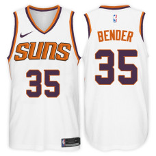 2017-18 Season Dragan Bender Phoenix Suns #35 Association White Jersey