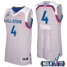 2017 All-Star Celtics Isaiah Thomas #4 Eastern Conference Gray Jersey