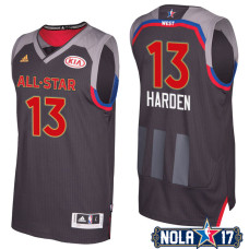2017 All-Star Rockets James Harden #13 Western Conference Charcoal Jersey