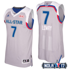 2017 All-Star Raptors Kyle Lowry #7 Eastern Conference Gray Jersey