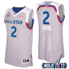 2017 All-Star Cavaliers Kyrie Irving #2 Eastern Conference Gray Jersey