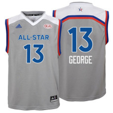 Youth 2017 All-Star Pacers Paul George #13 Eastern Conference Gray Jersey