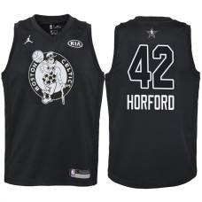 Youth 2018 All-Star Celtics Al Horford #42 Black Jersey