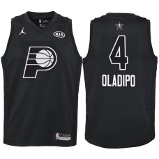 Youth 2018 All-Star Pacers Victor Oladipo #4 Black Jersey