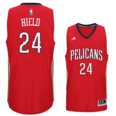 Buddy Hield New Orleans Pelicans #24 2016 NBA Draft Alternate Red Jersey