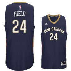 Buddy Hield New Orleans Pelicans #24 2016 NBA Draft Road Navy Jersey