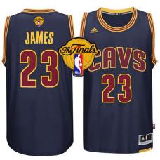 NBA 2015 Finals Cavaliers LeBron James New Swingman Navy Jersey