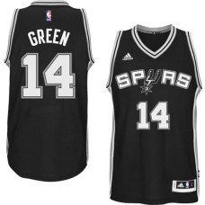 San Antonio Spurs #14 Danny Green 2014-15 New Swingman Road Black Jersey