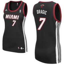 Women's Goran Dragic Miami Heat #7 Black Jersey