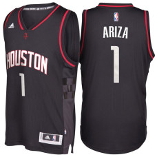 NBA Houston Rockets #1 Trevor Ariza Alternate Black Space City Swingman Jersey