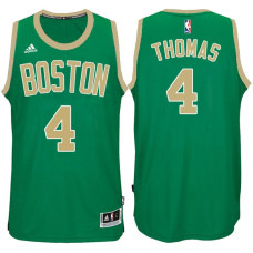 Men Isaiah Thomas Boston Celtics #4 New Swingman Alternate Green Gold Jersey