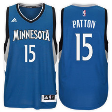 Justin Patton Minnesota Timberwolves #15 Road Blue New Swingman Jersey