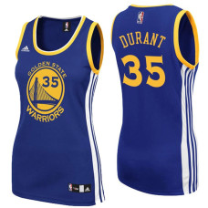 Women's Kevin Durant Golden State Warriors #35 Royal Blue Jersey
