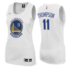 Women's Klay Thompson Golden State Warriors #11 Home White Jersey