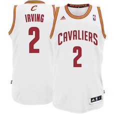 Kyrie Irving Cleveland Cavaliers #2 Revolution 30 Swingman White Jersey