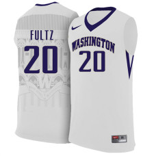 Markelle Fultz NCAA Washington Huskies #20 White Basketball Jersey