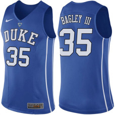 Marvin Bagley III NCAA Duke Blue Devils #35 Blue Basketball Jersey