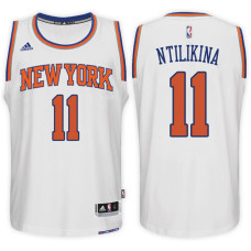 Frank Ntilikina New York Knicks #11 Home White New Swingman Jersey